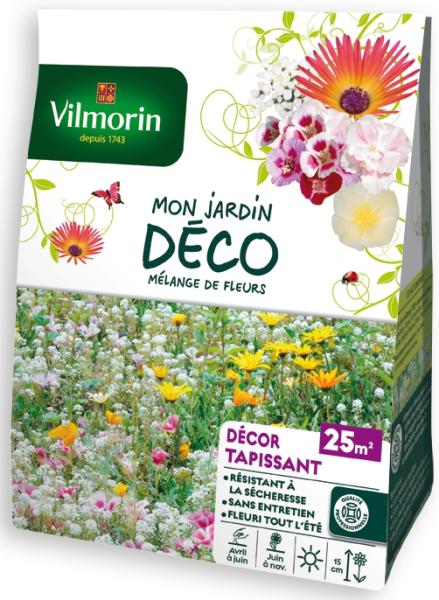 Mélanges de fleurs - Décor Tapissant - 25 m² - Mélange de fleurs - face recto